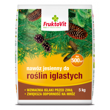 Nawóz jesienny do roślin iglastych, 5 kg - FruktoVit Plus