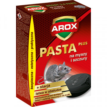 Stacja z pastą na myszy i szczury 100 g +1 szt. - Arox
