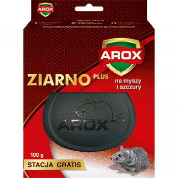 Stacja z ziarnem na myszy i szczury 100 g + 1 szt. - Arox