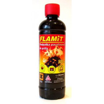 Podpałka parafinowa do grilla i kominka, 0,5l - Flamit